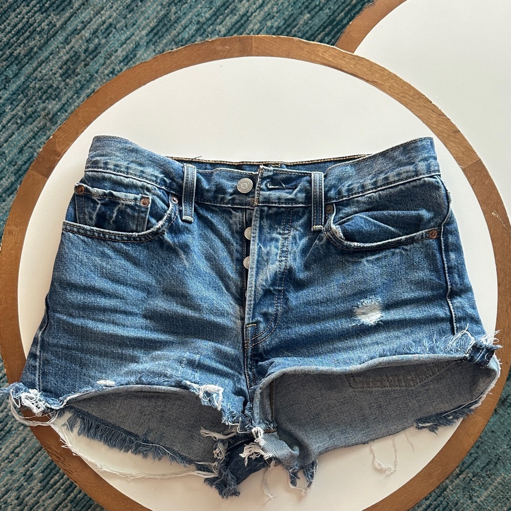 Levi’s Blue Jean Shorts